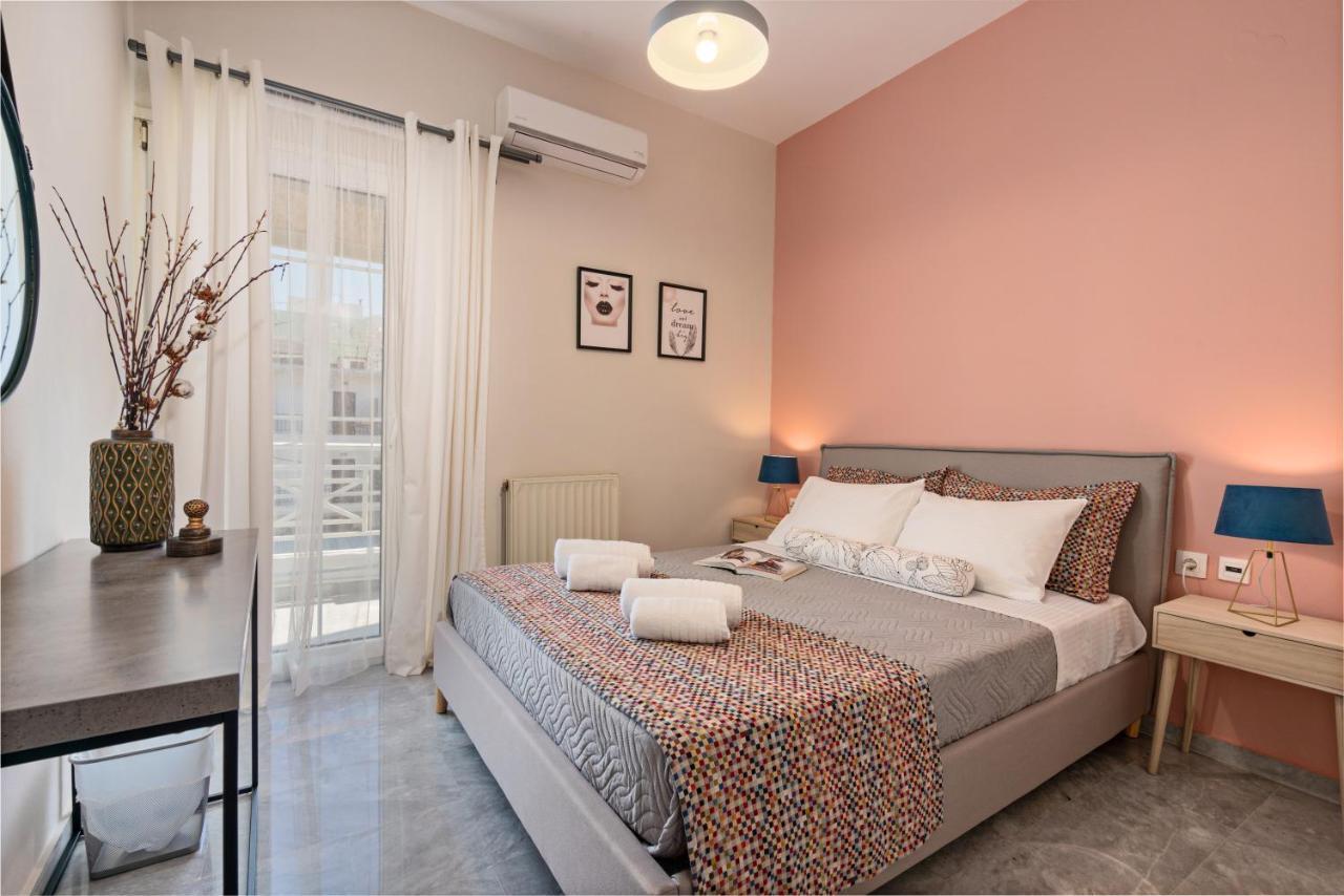 Tres Jolie - Stylish Cityheart Apartment ريثيمنو المظهر الخارجي الصورة
