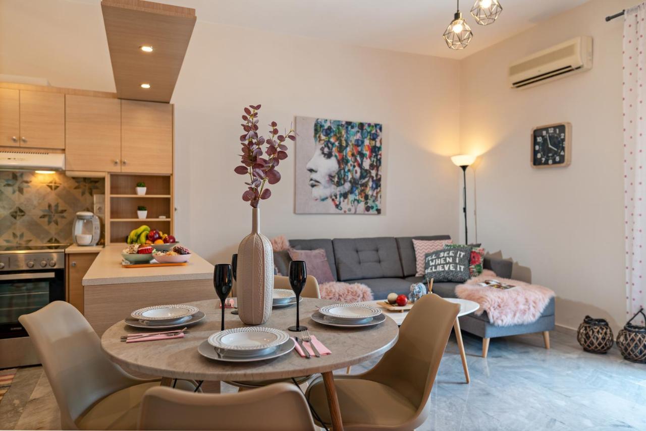 Tres Jolie - Stylish Cityheart Apartment ريثيمنو المظهر الخارجي الصورة